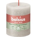 Świeca rustykalna BOLSIUS 35H 8CM SZARY PIASEK