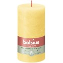 Świeca rustykalna BOLSIUS 60H 13CM SŁONECZNY ZÓŁTY