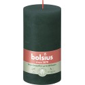 Świeca rustykalna BOLSIUS 60H 13CM ZIELONY SOSNOWY