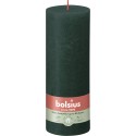 Świeca rustykalna BOLSIUS 85H 19CM ZIELONY SOSNOWY
