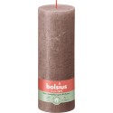 Świeca rustykalna BOLSIUS 85H 19CM TAUPE