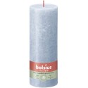 Świeca rustykalna BOLSIUS 85H 19CM BŁĘKITNY NIEBIESKI