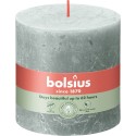 Świeca rustykalna BOLSIUS 62H 10CM JADEITOWA ZIELEŃ
