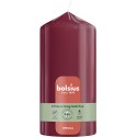 Świeca pieńkowa walec BOLSIUS Special Essentials Ultra Gloss 43H 13CM AKSAMITNA CZERWIEŃ