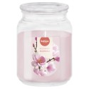 DUŻA Świeca zapachowa w słoiku BOLSIUS True Scents 100H MAGNOLIA