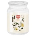 DUŻA Świeca zapachowa w słoiku BOLSIUS True Scents 100H WANILIA