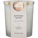 Świeca zapachowa w matowym szkle z wieczkiem BOLSIUS Marble 75H BOTTICINO BLOOM