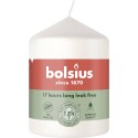 Świeca pieńkowa walec BOLSIUS Essentials 17H 8CM MROŹNA BIEL