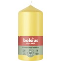 Świeca pieńkowa walec BOLSIUS Essentials 33H 12CM SŁONECZNY ŻÓŁTY