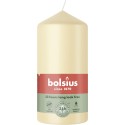 Świeca pieńkowa walec BOLSIUS Essentials 33H 12CM OWSIANY BEŻ