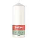 Świeca pieńkowa walec BOLSIUS Essentials 42H 15CM MROŹNA BIEL