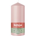 Świeca pieńkowa walec BOLSIUS Essentials 43H 13CM MGLISTY RÓŻ
