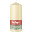 Świeca pieńkowa walec BOLSIUS Essentials 43H 13CM OWSIANY BEŻ