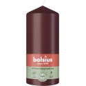 Świeca pieńkowa walec BOLSIUS Essentials 43H 13CM AKSAMITNA CZERWIEŃ