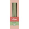 Świeca stołowa stożek szpica BOLSIUS Essentials 7H 24,5CM 4szt. ZIELONA OLIWKA