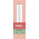 Świeca stołowa stożek szpica BOLSIUS Essentials 7H 24,5CM 8szt. MROŹNA BIEL