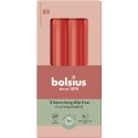 Świeca stołowa BOLSIUS Essentials 5H 17CM 8szt. DELIKATNA CZERWIEŃ