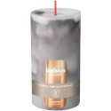 Świeca rustykalna BOLSIUS Marble 60H 13CM CARRARA GREY