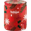 Świeca zapachowa w szkle BOLSIUS True Glow 23H JABŁKO-CYNAMON