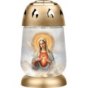 Znicz szklany BOLSIUS 2S Maryja "2" 24H 1szt.
