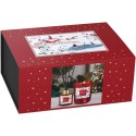 Zestaw prezentowy BARTEK CANDLES Winter Time - Holiday Happiness (Świeca, Dyfuzor)