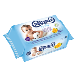 Chusteczki nawilżane dla dzieci i niemowląt CASHMIR Baby 72szt.