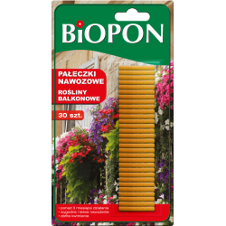 Pałeczki nawozowe do roślin balkonowych BIOPON 30szt.