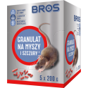 Granulat na myszy i szczury BROS 5x200g