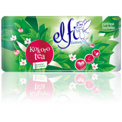 Papier toaletowy ELFI Fantasy Zielona Herbata 3W 8szt. BIAŁY