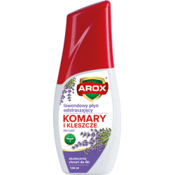 Płyn odstraszający komary i kleszcze AROX Lawendowy 50ml