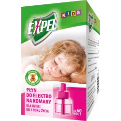 Płyn na komary 60 nocy EXPEL Kids- dzieci od 1 roku życia