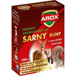 Granulat na sarny,kuny i inne dzikie zwierzęta AROX 100g