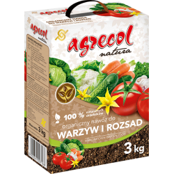 Nawóz organiczny do warzyw i rozsad AGRECOL 3KG