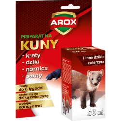 Preparat na kuny i inne dzikie zwierzęta AROX 50ml