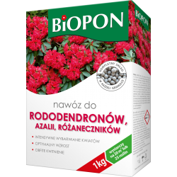 Nawóz do rododendronów, azalii i różaneczników BIOPON 1KG