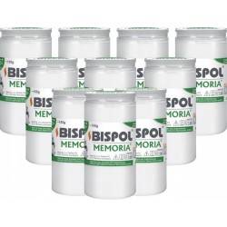 Wkłady do zniczy olejowe BISPOL WO3 60H 10szt.