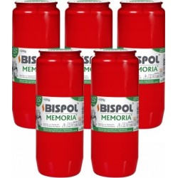 Wkłady do zniczy olejowe BISPOL WO4C 84H 5szt.