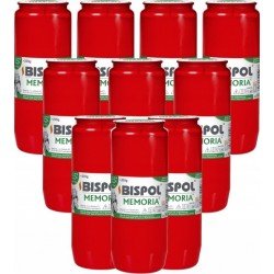 Wkłady do zniczy olejowe BISPOL WO4C 84H 10szt.