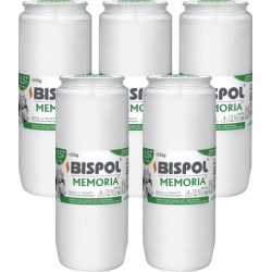 Wkłady do zniczy olejowe BISPOL WO4 84H 5szt.
